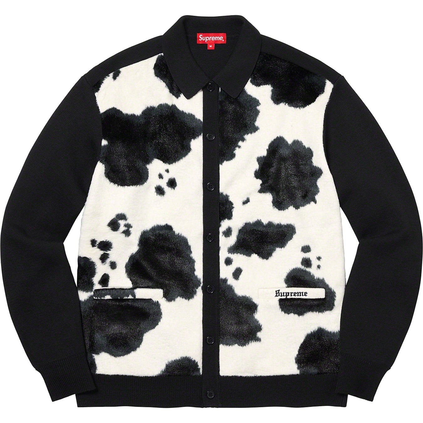 Cow Print Cardigan view 8